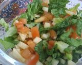 A picture of step 4 of Unique chana chaat.