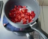 Foto langkah ke 1 dari resep Creamy Strawberry korean.