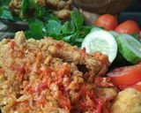 Foto langkah ke 8 dari resep Ayam Geprek WONG KLATEN Ala aninghan.