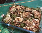 Une image de l'étape 11 de Gratin d'aubergines blanches aux deux poivrons, épices et parmesan.