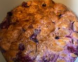 A picture of step 4 of Blueberry-Lemon Cinnamon Roll Breakfast Bake #mommasrecipes.