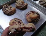 Foto langkah ke 11 dari resep Roti Ubi ungu.