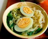 Hình bước làm 5 của món MÌ THẢO MỘC (mì tươi tự làm nhà)