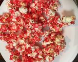 A picture of step 2 of Red hot popcorn.