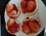 A picture of step 1 of Butterfly Strawberry Scones 😁.