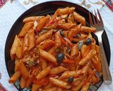 A picture of step 5 of One Pot Penne Pasta With Vegetables.