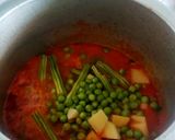 A picture of step 6 of Drumsticks sabzi.