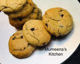 A picture of step 8 of Caramel chocolate chips cookies.