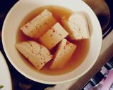 A picture of step 6 of Tofu..(Awara).
