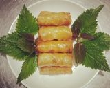 Hình bước làm 3 của món Chả giò chay