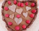 Foto del passaggio 5 della ricetta Crostata cioccolato e lamponi