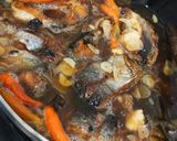 Foto langkah ke 5 dari resep Patin kemangi kuah pindang.