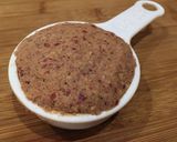 A picture of step 10 of Umami Explosion Plant-based Hamburger with Apple Chutney.