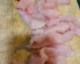 A picture of step 1 of Chicken pakore.