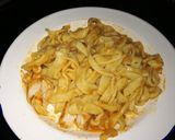 Foto del paso 14 de la receta: Tallarines caseros 🍝 con salsa de pimientos rojos!!