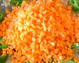 A picture of step 1 of Veg Fried Rice.