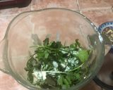 Foto del paso 4 de la receta: Spaghetti al cilantro con albóndigas