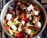 Foto del paso 7 de la receta: Almuerzo, muy vegetariano. Pero con mucho sabor...😉👍