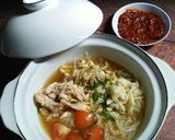 Foto langkah ke 5 dari resep Soto Ayam.