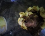 A picture of step 3 of Home made ice cream 🍨(With Frozen bananas👻).