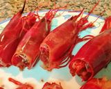 Foto del paso 3 de la receta Carabineros sobre tostas en salsa blanca