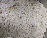 A picture of step 1 of Sago kheer.