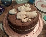 Foto del paso 17 de la receta: Torta de chocolate rellena de doble cremas