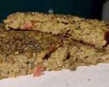 Foto del paso 4 de la receta: Budín de avena y lenteja saborizado con salame 😋