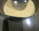 A picture of step 3 of Diet cake with dates flavour 🍰🍰.