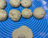 Foto langkah ke 9 dari resep Mexican Coffee Bun - No Knead (a.k.a Roti Boy).