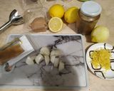 A picture of step 1 of Fish Roe Mousse, Commonly Known as Taramosalata. Fluffy and Extra Velvety.