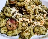 Foto del paso 3 de la receta: ÑOQUIS AL Pesto🌿con Chorizo Santarrosano...!😛