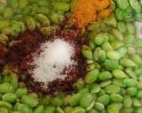 Barne (pauta, Lima beans) ki sabzi without onion recipe step 4 photo