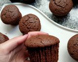 Foto del paso 4 de la receta: Muffin de chocolate, relleno 🍓 🧁