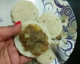 A picture of step 4 of Bread Idli.