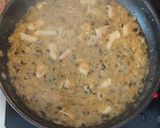 Foto del paso 3 de la receta: Risoni (orzo) con gambas y salmón. Versión vegana