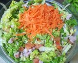 Foto del paso 3 de la receta: Ensalada sencilla con jamón cocido y espárragos