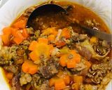 Hình bước làm 5 của món Bò kho (sốt vang)