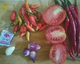 Foto langkah ke 1 dari resep Sambal terasi pedas.