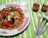 Foto langkah ke 10 dari resep Spaghettini Goreng.