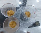 A picture of step 1 of Orange creamy pudding custard.