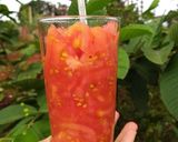 Hình bước làm 3 của món Cà chua dầm đường