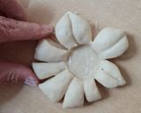 Foto del paso 6 de la receta: Girasoles de pan y chocolate 🌻 🌻 🌻 🌻 🌻 🌻