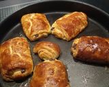 Une image de l'étape 12 de Pain au chocolat.