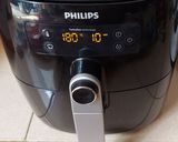 Hình bước làm 4 của món Bánh BÔNG LAN bằng NCKD (air fryer-cách 1)