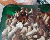 A picture of step 1 of Creamy Pumpkin Mushroom Soup.
