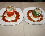 A picture of step 10 of Stuffed Peppers with Ground Beef and Quinoa.