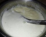 A picture of step 4 of Tikhur ka slice halwa.