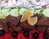 صورة لخطوة 5 من وصفة كبدة في الفرن 😋😋😋😋