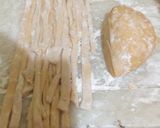 Foto del paso 5 de la receta: Fideos caseros al huevo